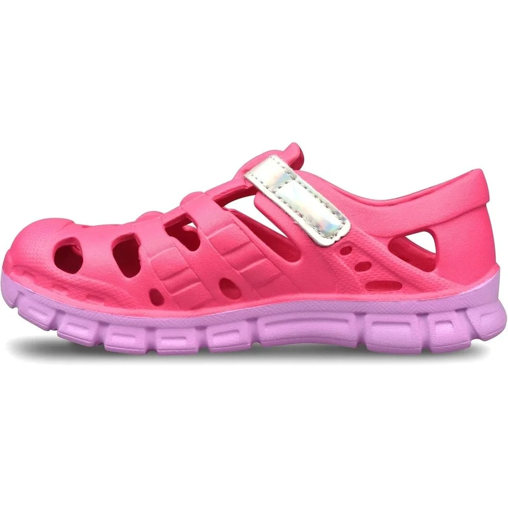 Zoogs Rene Kids Pink EVA Water Sandals Sport Shoes Girls Size 1 Little Kid